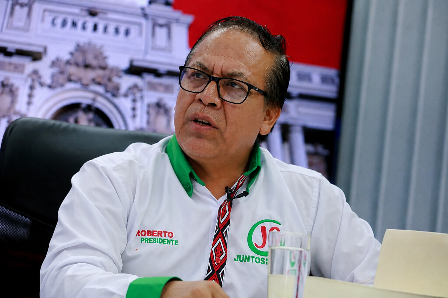 Roberto Sánchez candidato presidencial Juntos por el Perú